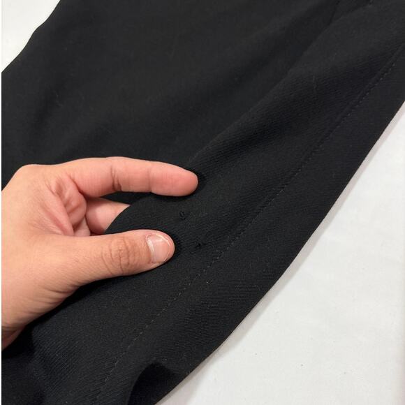 Maeve Anthropologie Colette High-Rise Crop Wide-Leg Pants Black Closet Staple - Picture 6 of 12